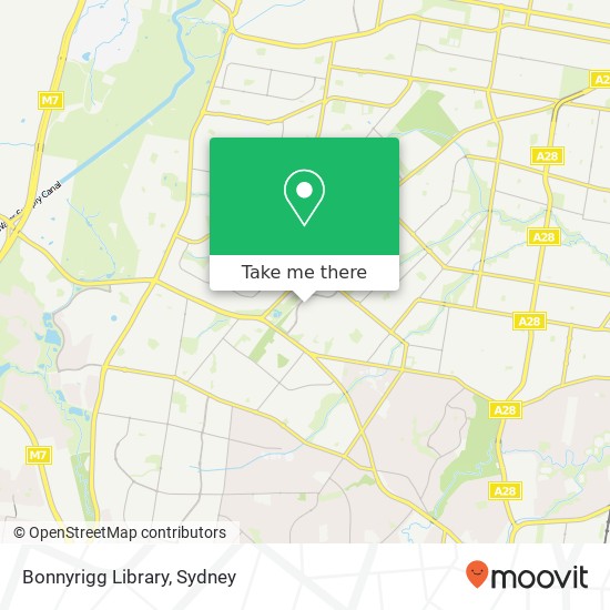 Mapa Bonnyrigg Library