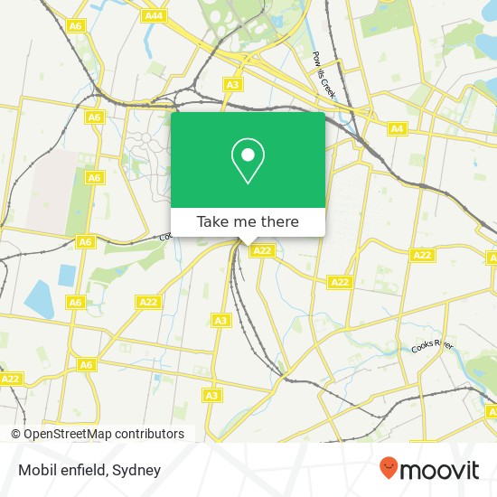Mobil enfield map