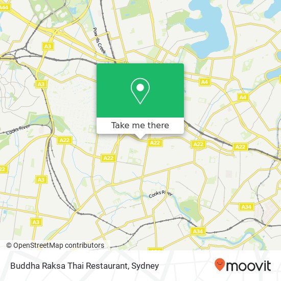 Buddha Raksa Thai Restaurant map