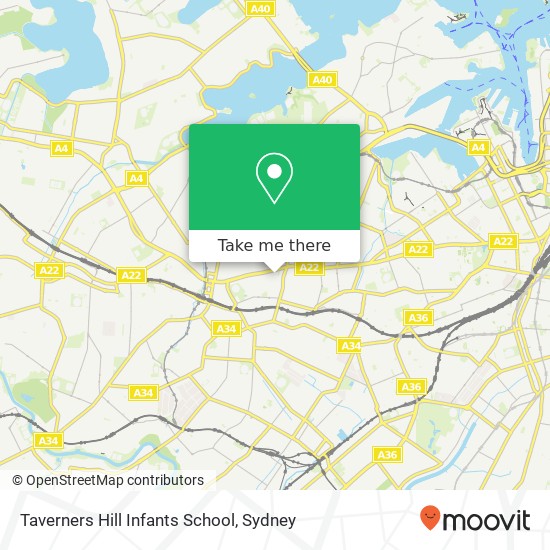 Taverners Hill Infants School map