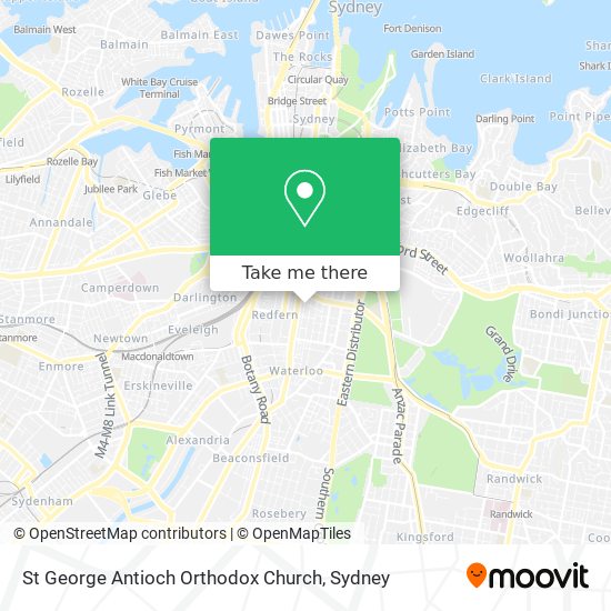 St George Antioch Orthodox Church map
