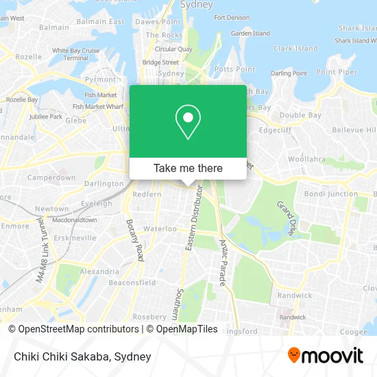 Mapa Chiki Chiki Sakaba