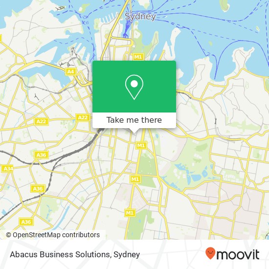 Abacus Business Solutions map