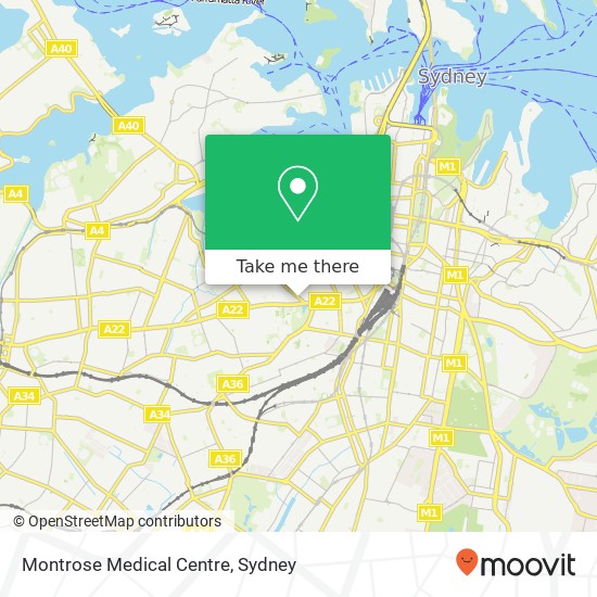 Montrose Medical Centre map