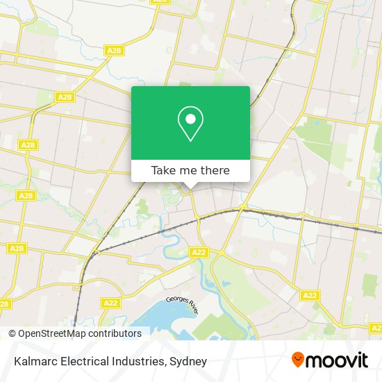 Mapa Kalmarc Electrical Industries