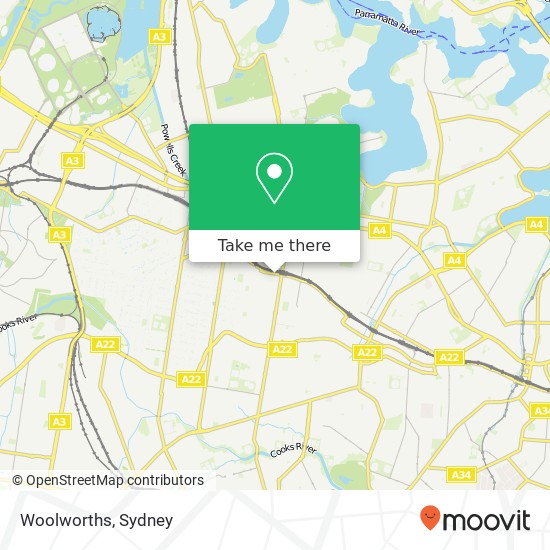 Woolworths map