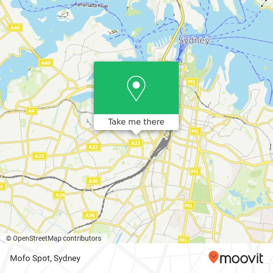 Mapa Mofo Spot