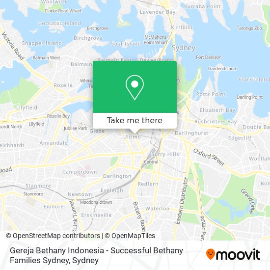 Mapa Gereja Bethany Indonesia -  Successful Bethany Families Sydney