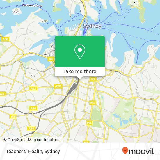 Teachers' Health map