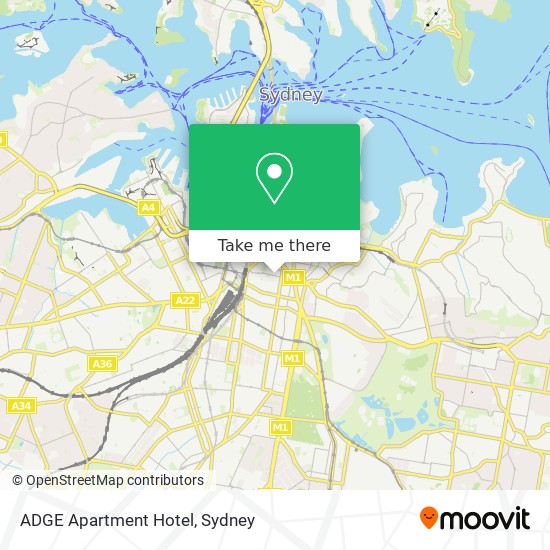 ADGE Apartment Hotel map