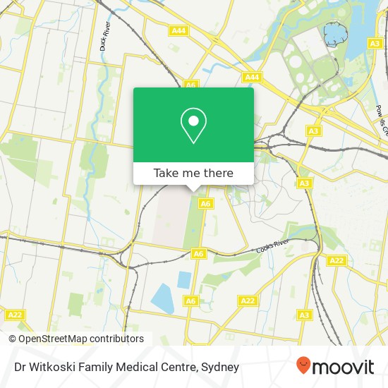 Dr Witkoski Family Medical Centre map