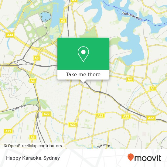 Happy Karaoke map