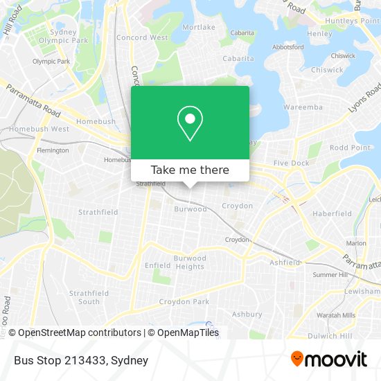 Bus Stop 213433 map