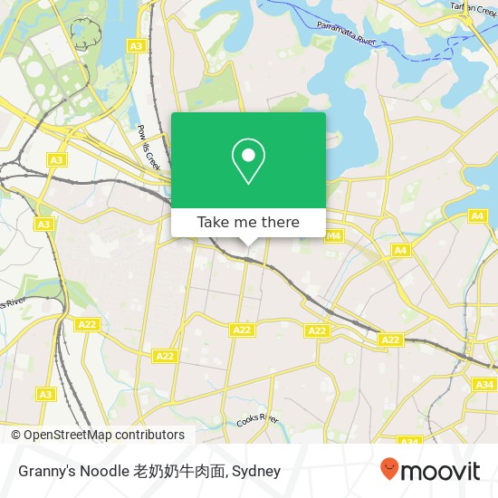 Granny's Noodle 老奶奶牛肉面 map