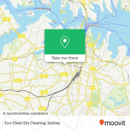 Eco Clean Dry Cleaning map