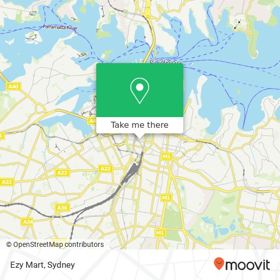 Ezy Mart map