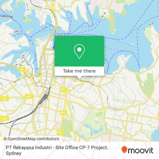 Mapa PT Rekayasa Industri - Site Office CP-7 Project