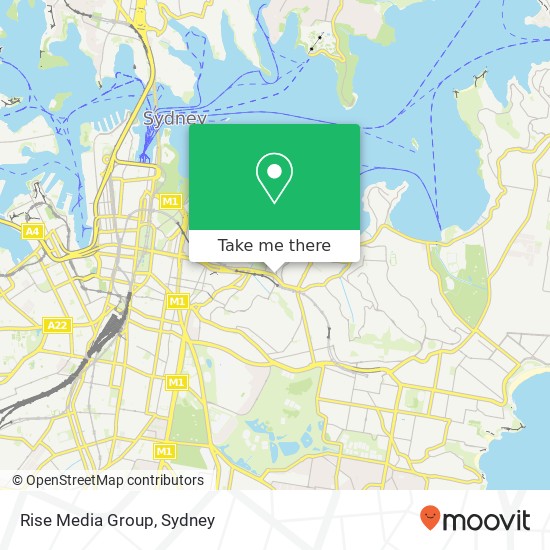 Rise Media Group map