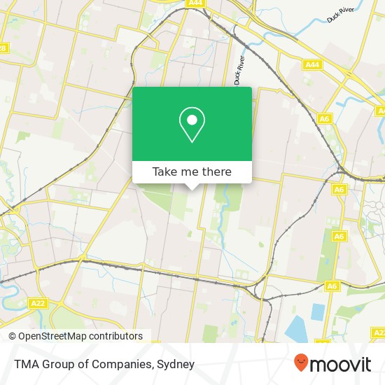 TMA Group of Companies map