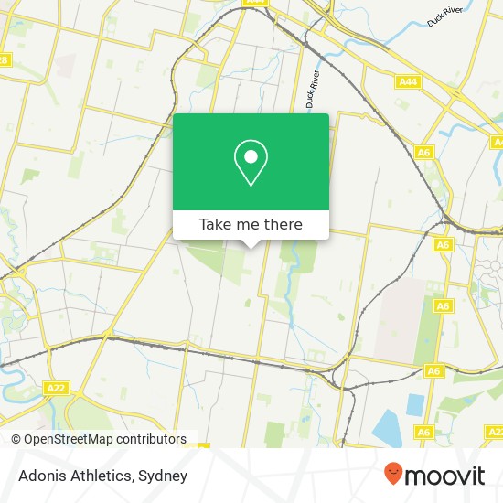 Adonis Athletics map