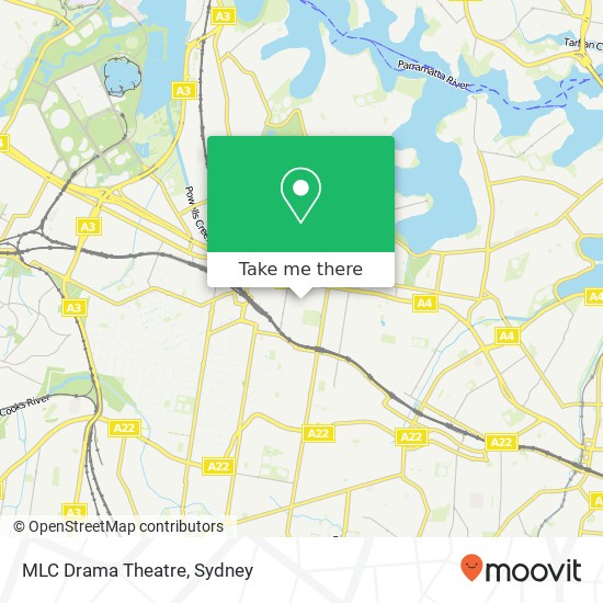 MLC Drama Theatre map
