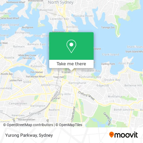 Yurong Parkway map