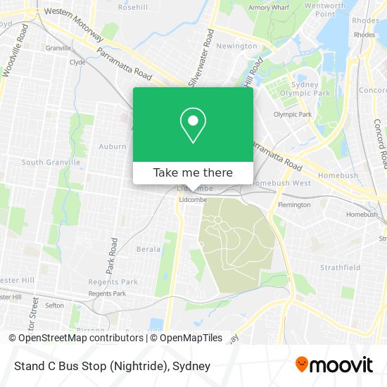 Stand C Bus Stop (Nightride) map