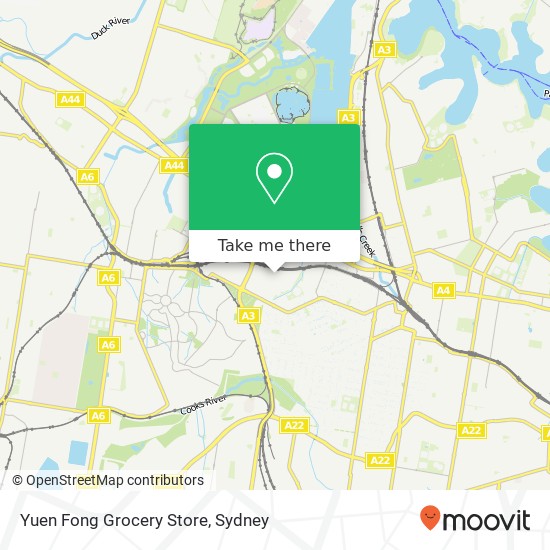 Yuen Fong Grocery Store map