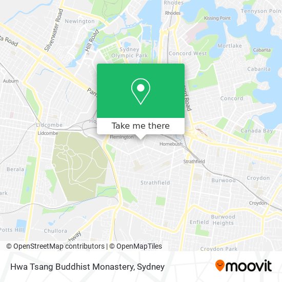 Hwa Tsang Buddhist Monastery map
