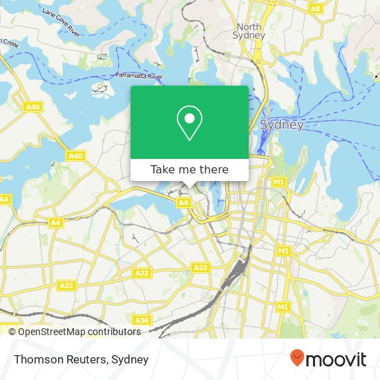 Thomson Reuters map