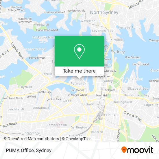 PUMA Office map