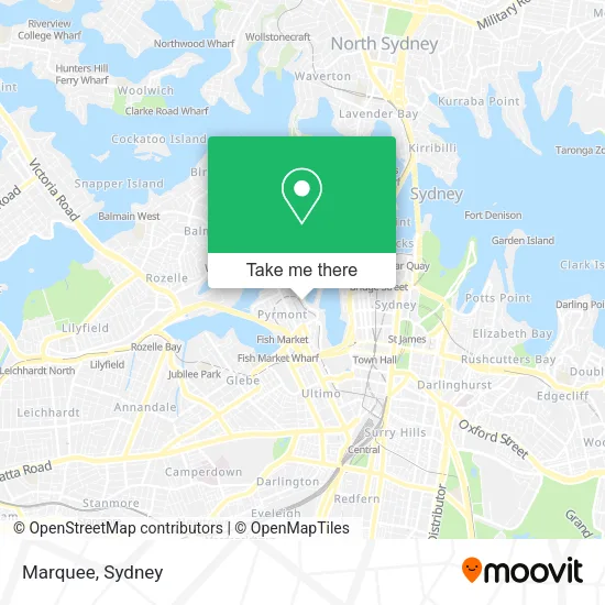 Marquee map