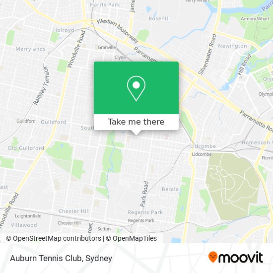 Auburn Tennis Club map