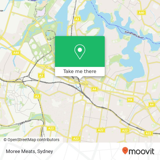 Moree Meats map