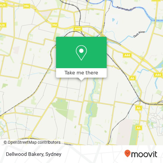Dellwood Bakery map