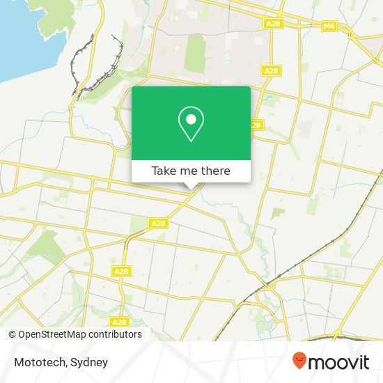 Mototech map