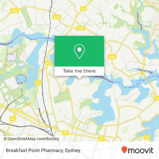 Breakfast Point Pharmacy map