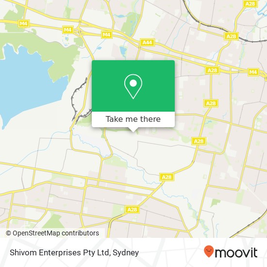 Shivom Enterprises Pty Ltd map