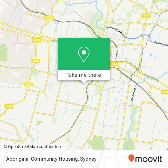 Aboriginal Community Housing map