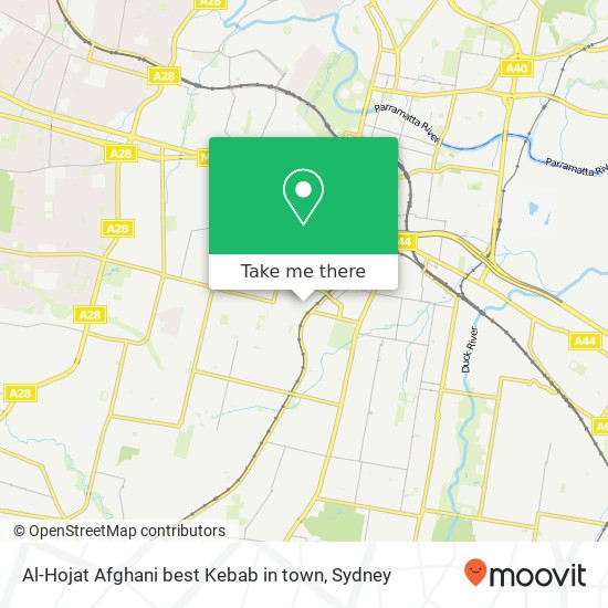 Al-Hojat Afghani best Kebab in town map