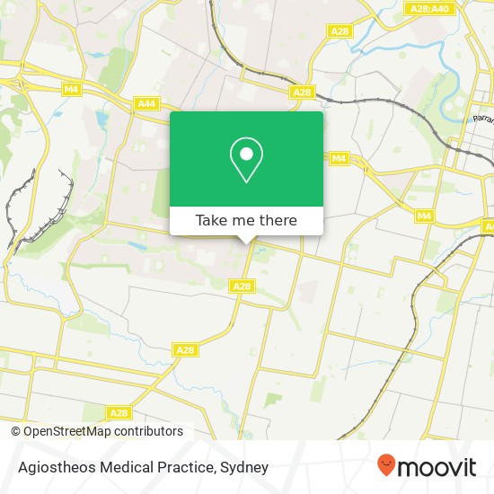 Mapa Agiostheos Medical Practice