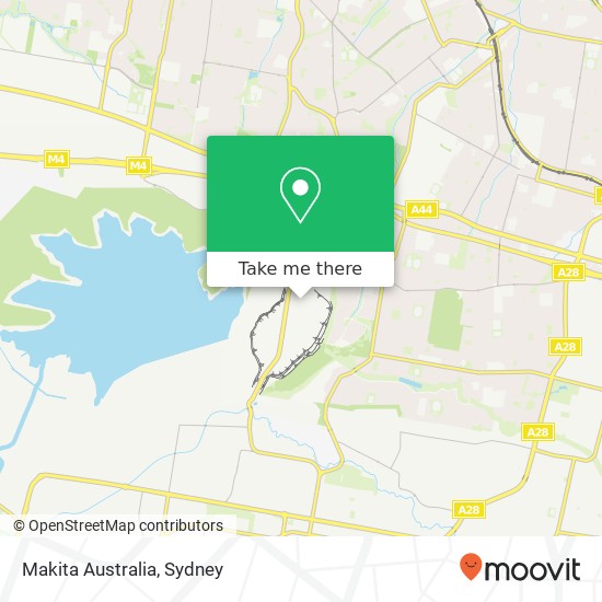 Makita Australia map