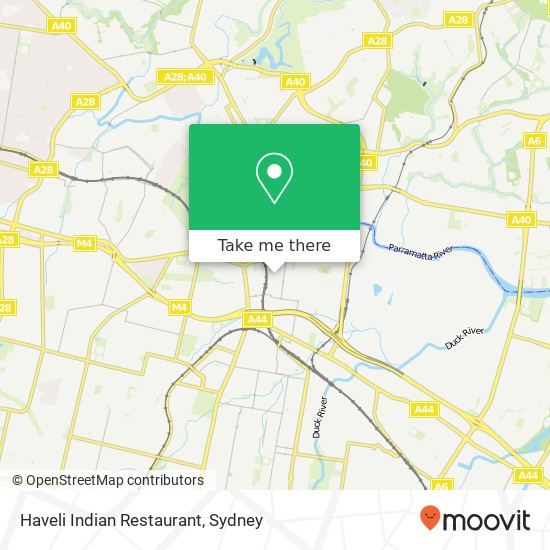 Haveli Indian Restaurant map