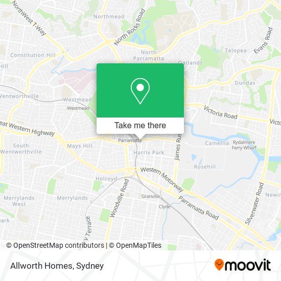 Allworth Homes map