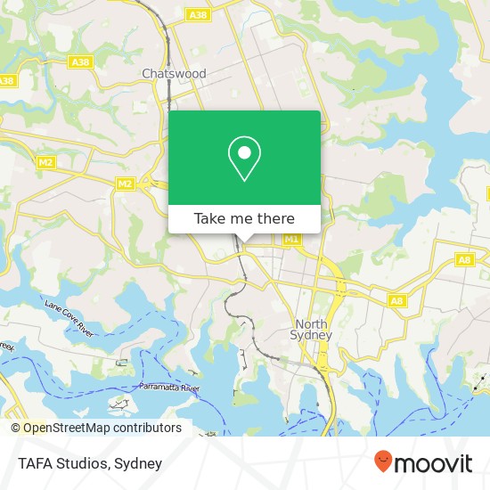 TAFA Studios map