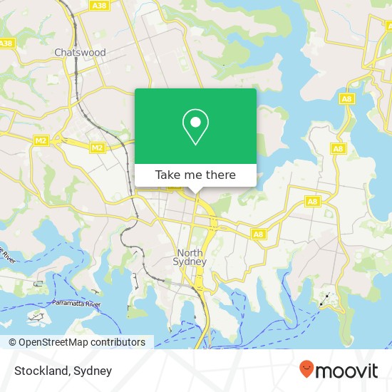 Stockland map