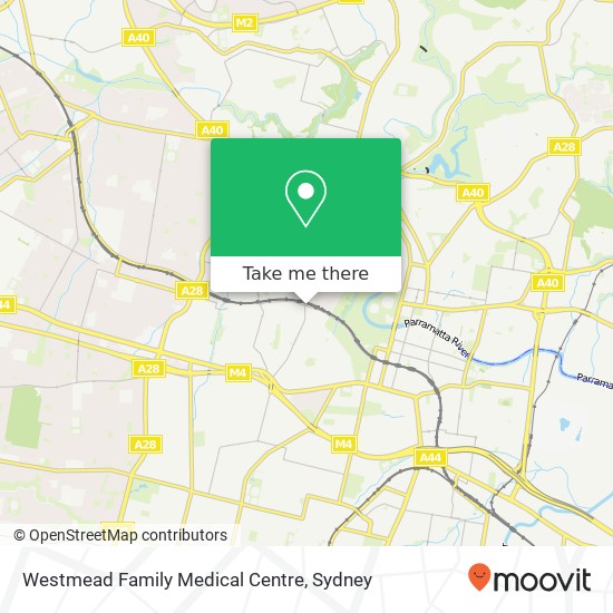 Westmead Family Medical Centre map