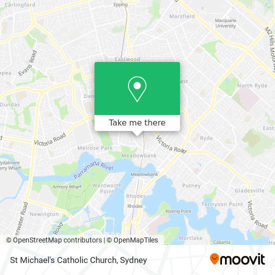 Mapa St Michael's Catholic Church