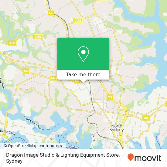 Mapa Dragon Image Studio & Lighting Equipment Store