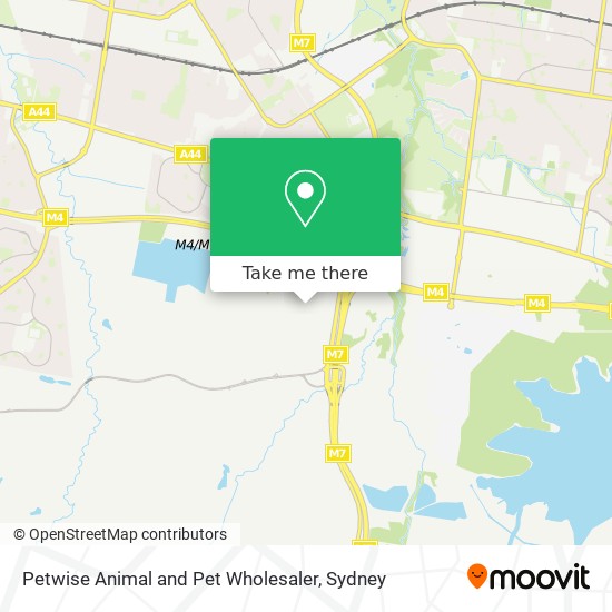 Petwise Animal and Pet Wholesaler map